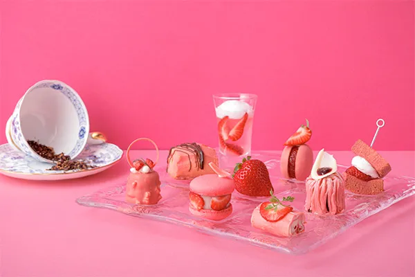 Strawberry Afternoon Tea Red×Pink